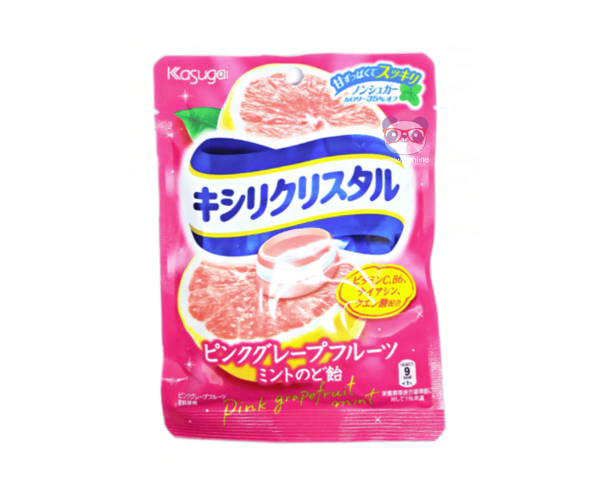 Bala de Menta Sabor Toranja - Kasugai - 24g