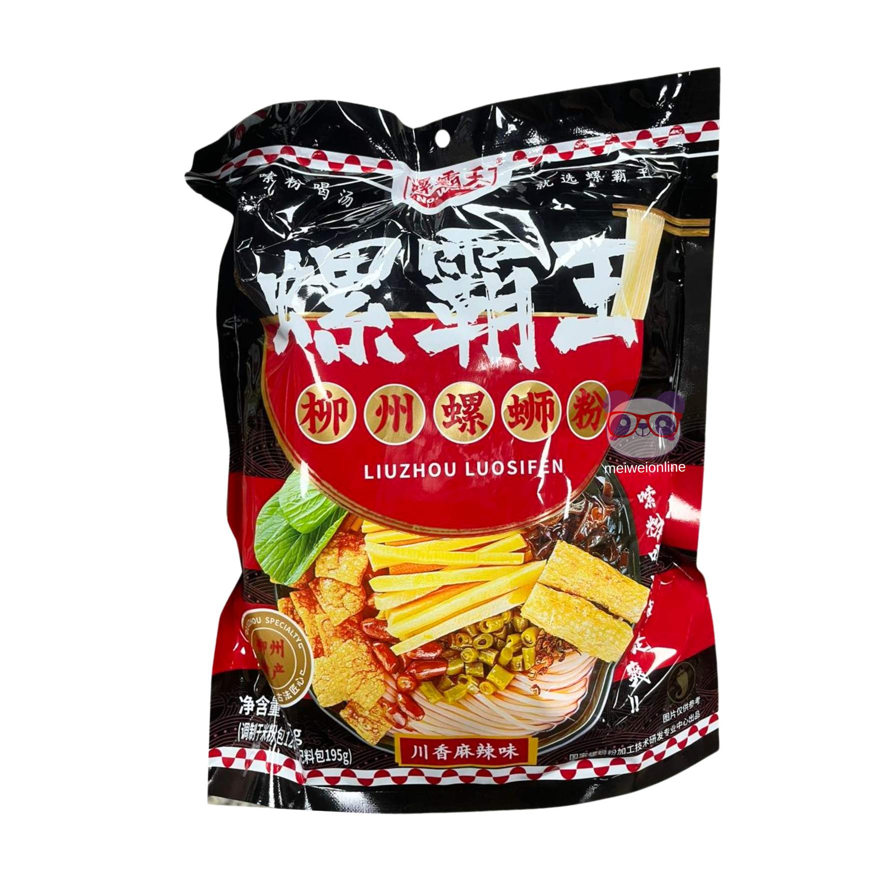 Macarrão de arroz picante - LuoBaWang 195g