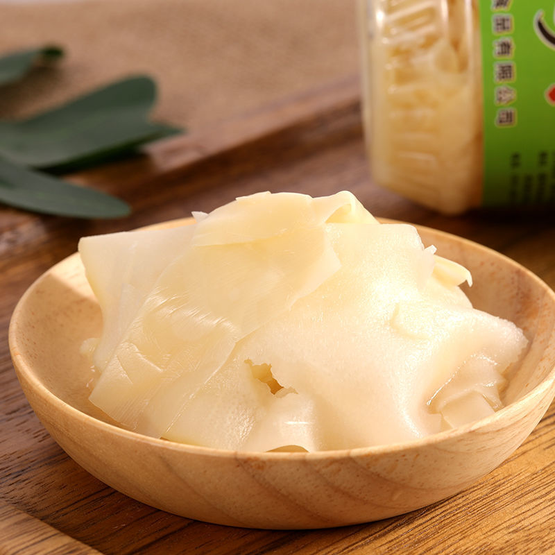 Broto de bambu fatiado em conserva - Bei Guo Chun 980g