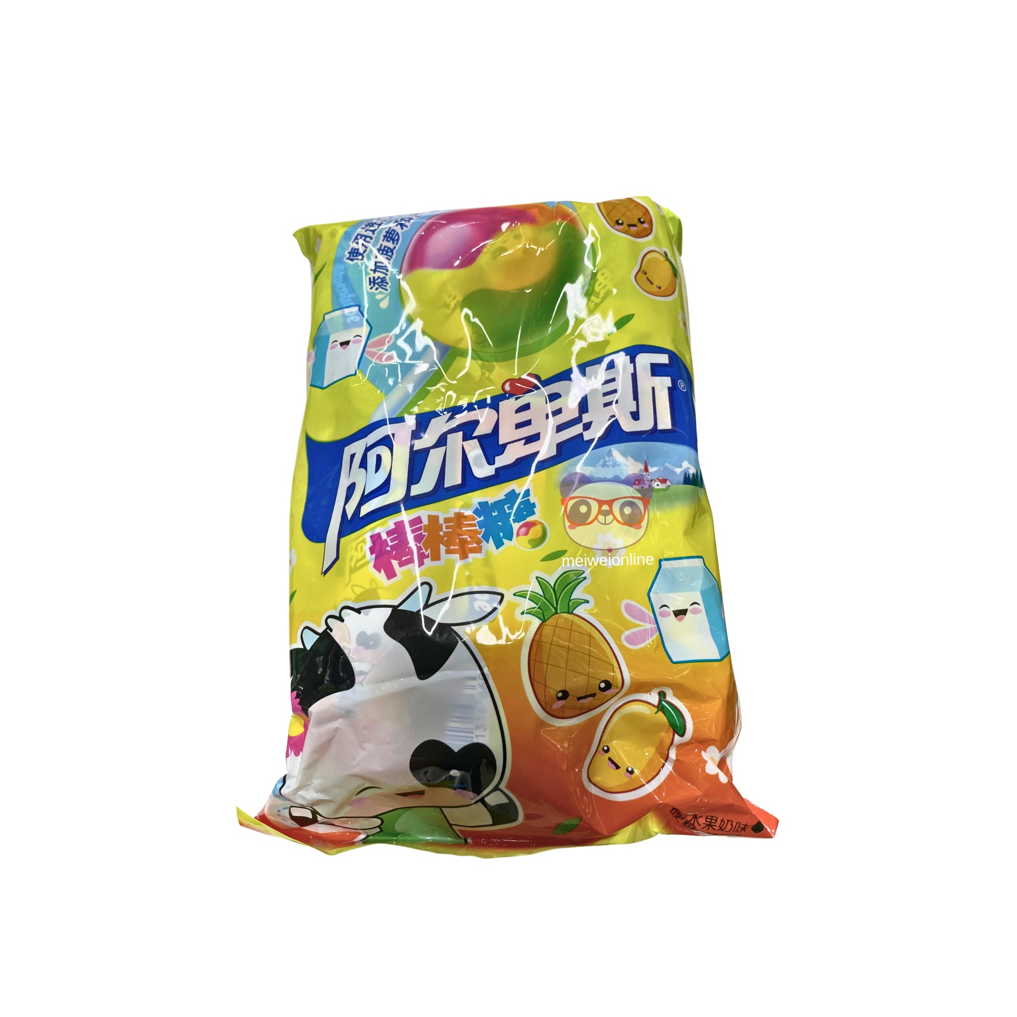 Pirulito de frutas tropicais com leite - Alpenliebe 200g