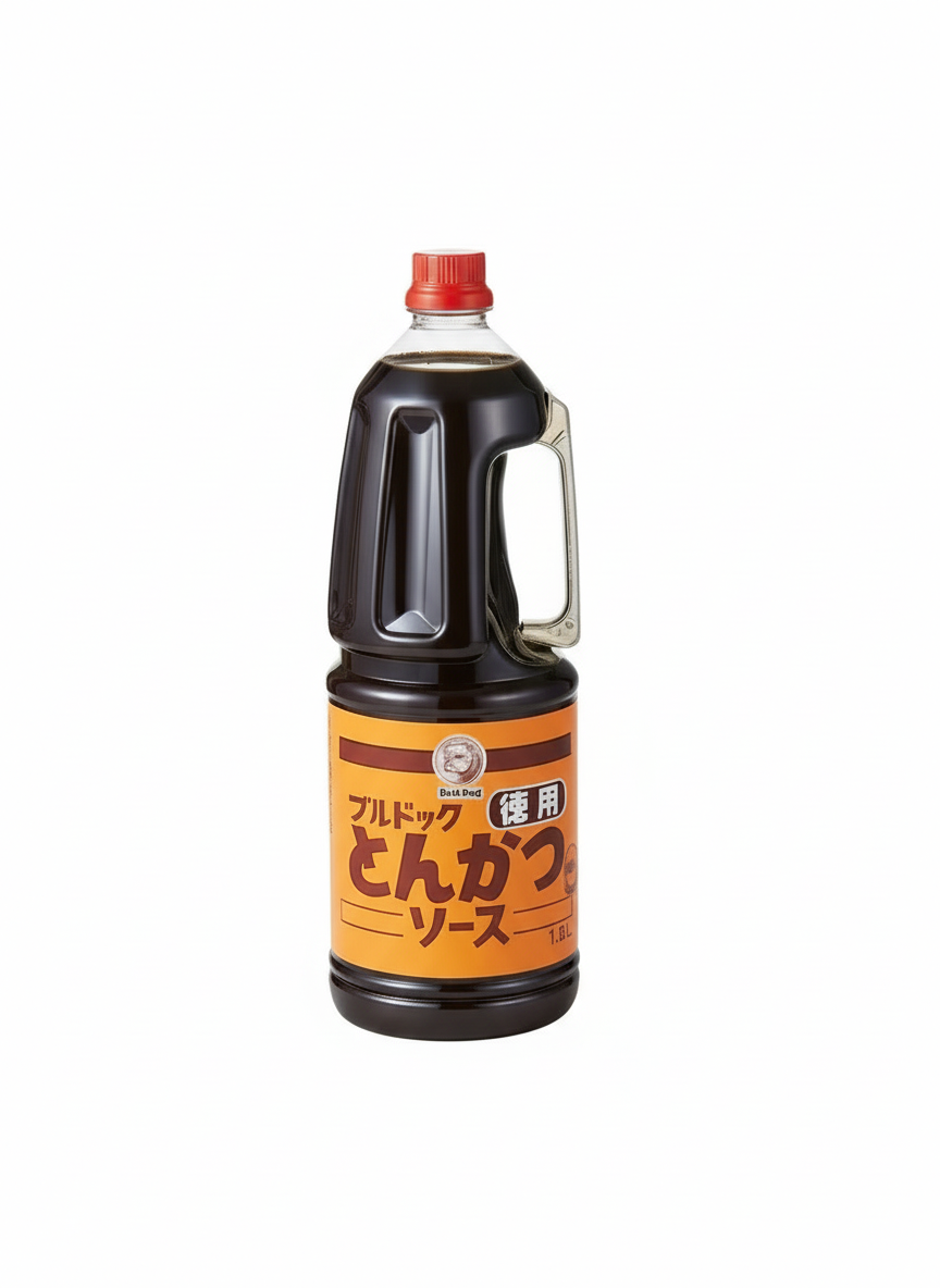 Molho Tonkatsu Bull-Dog Profissional 1,8L – ブルドック とんかつソース 徳用 –