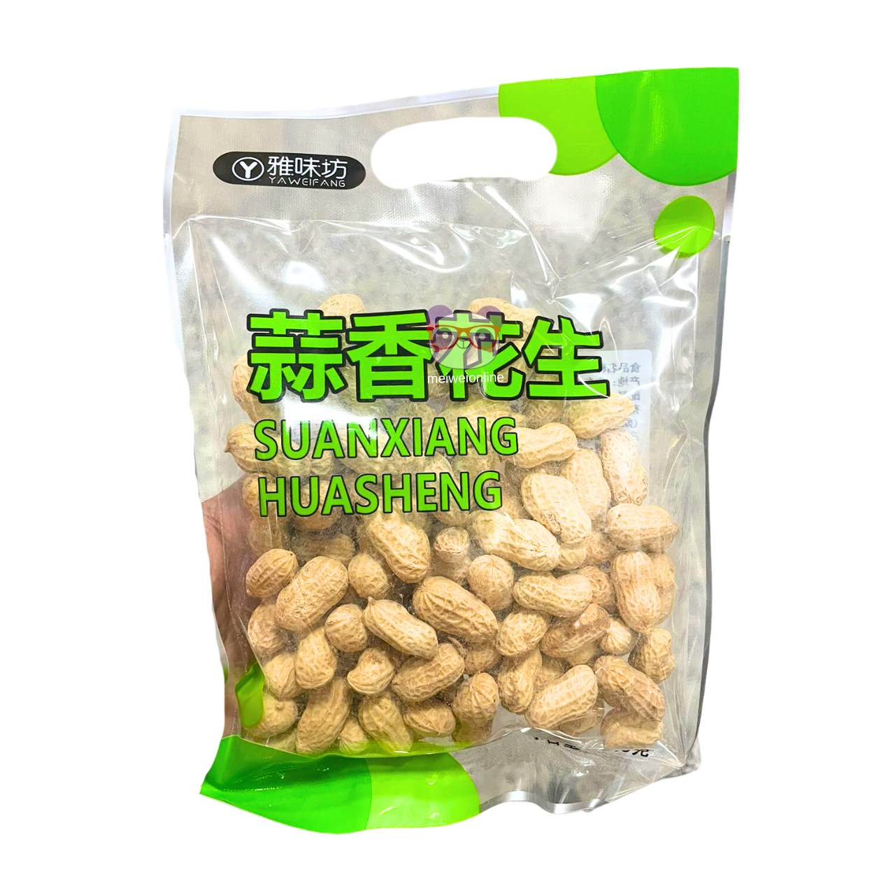 Amendoim com alho - YaWeiFang 208g