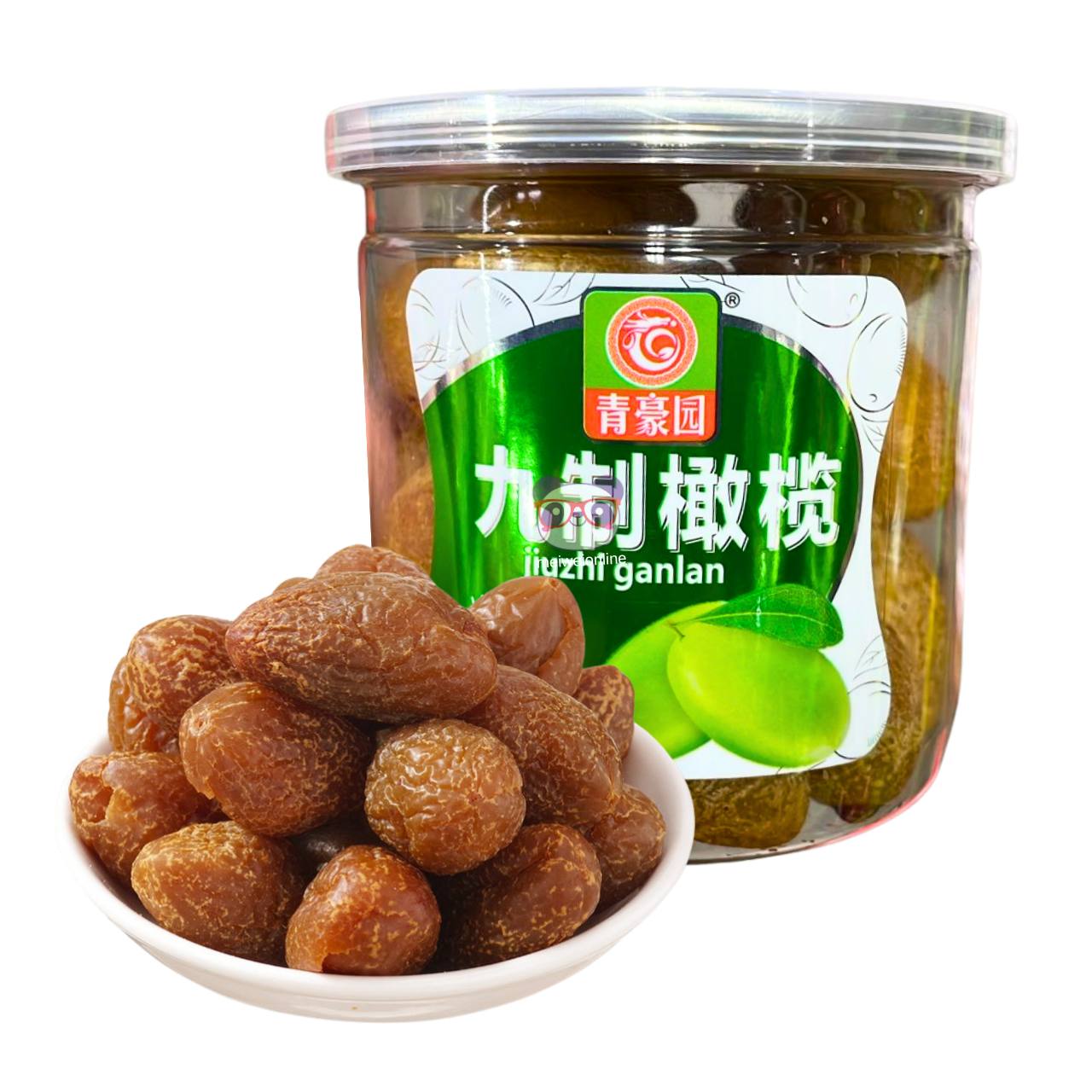Azeitona doce desidratada (Jiuzhi ganlan) - Qing Hao Yuan 235g