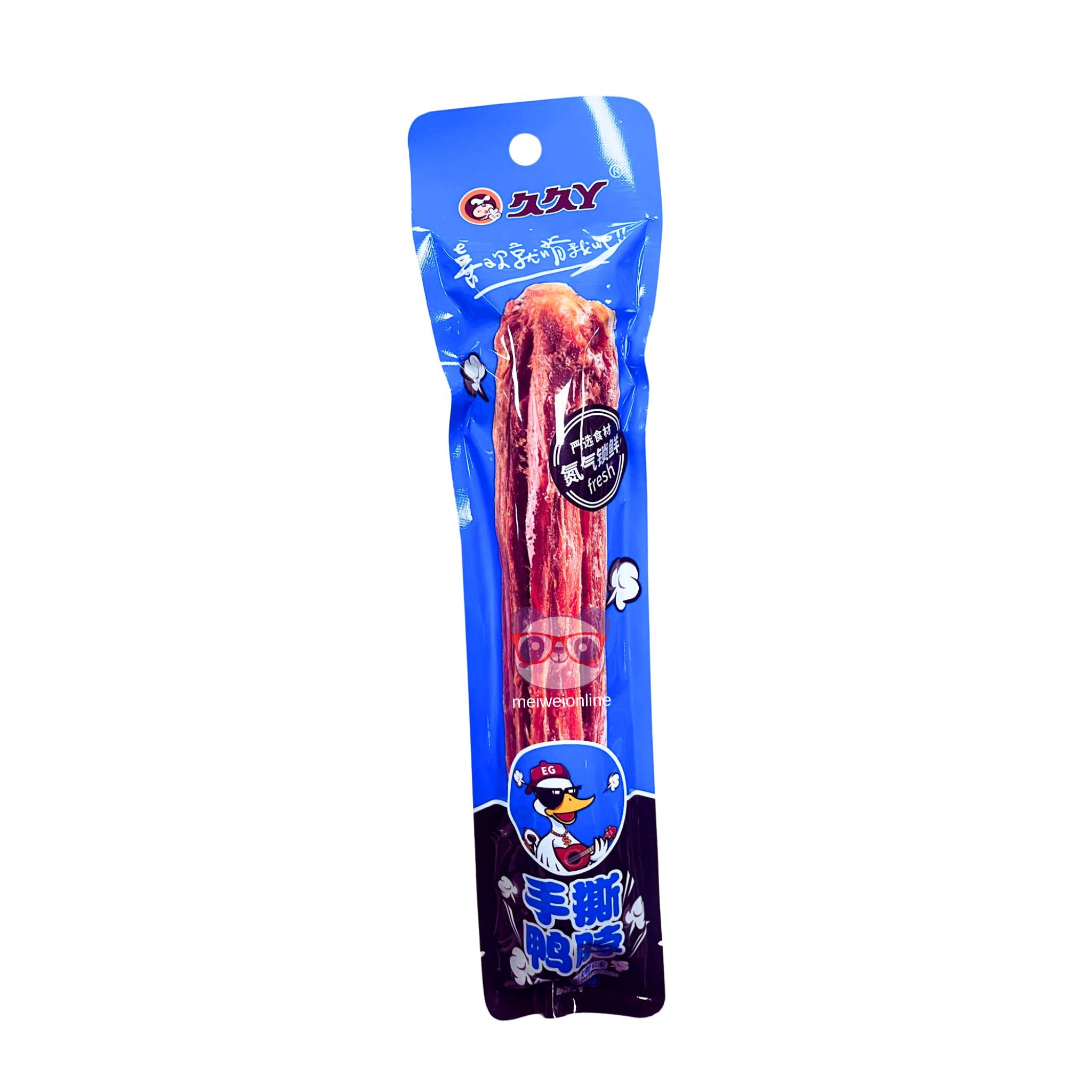 Snack pescoço de pato barbecue Shangai Dingyu 60g