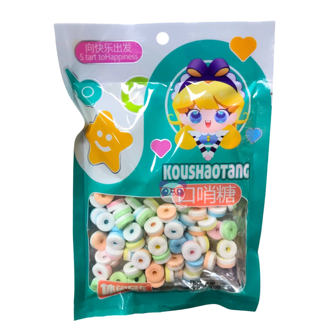Bala em formato de apito (Koushaotang) - Xiu Xian Lieche 100g