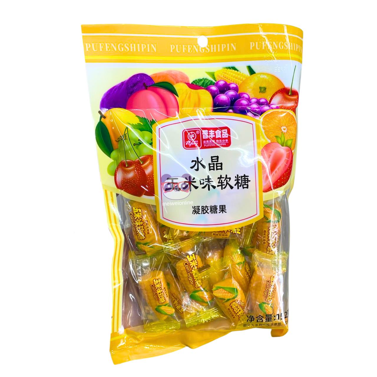 Bala de goma sabor milho - Pufeng Shipin 152g