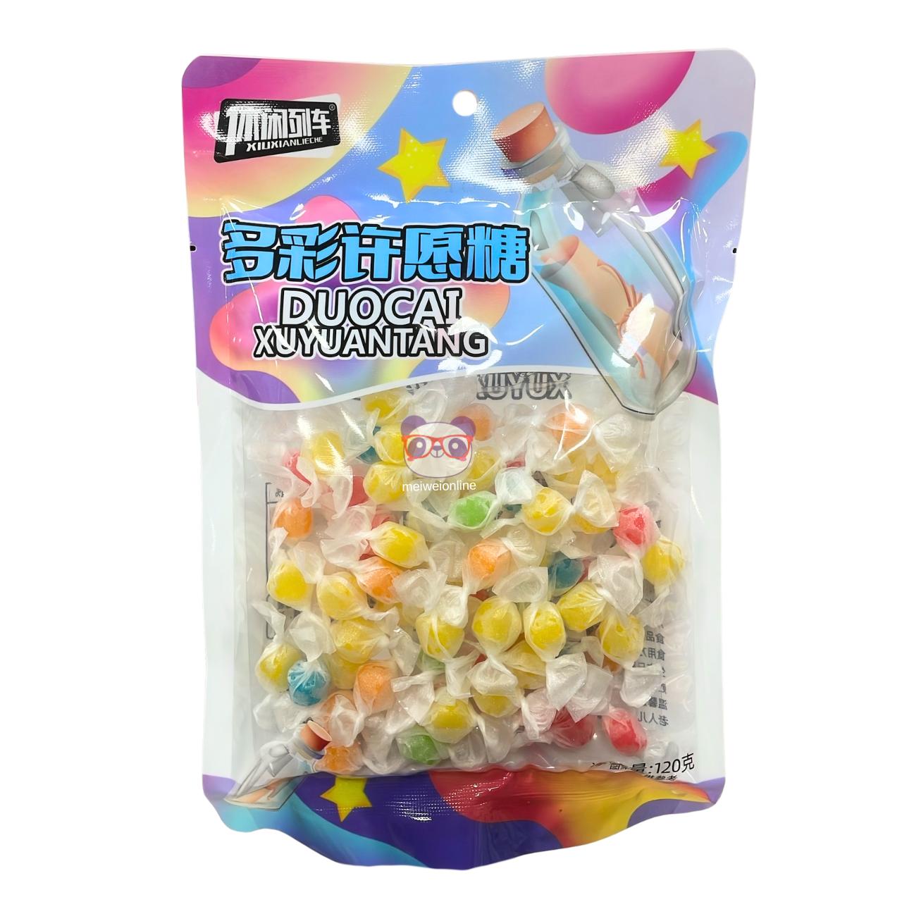 Bala colorida sortida (Bala dos desejos) - Xiu Xian Lieche 120g