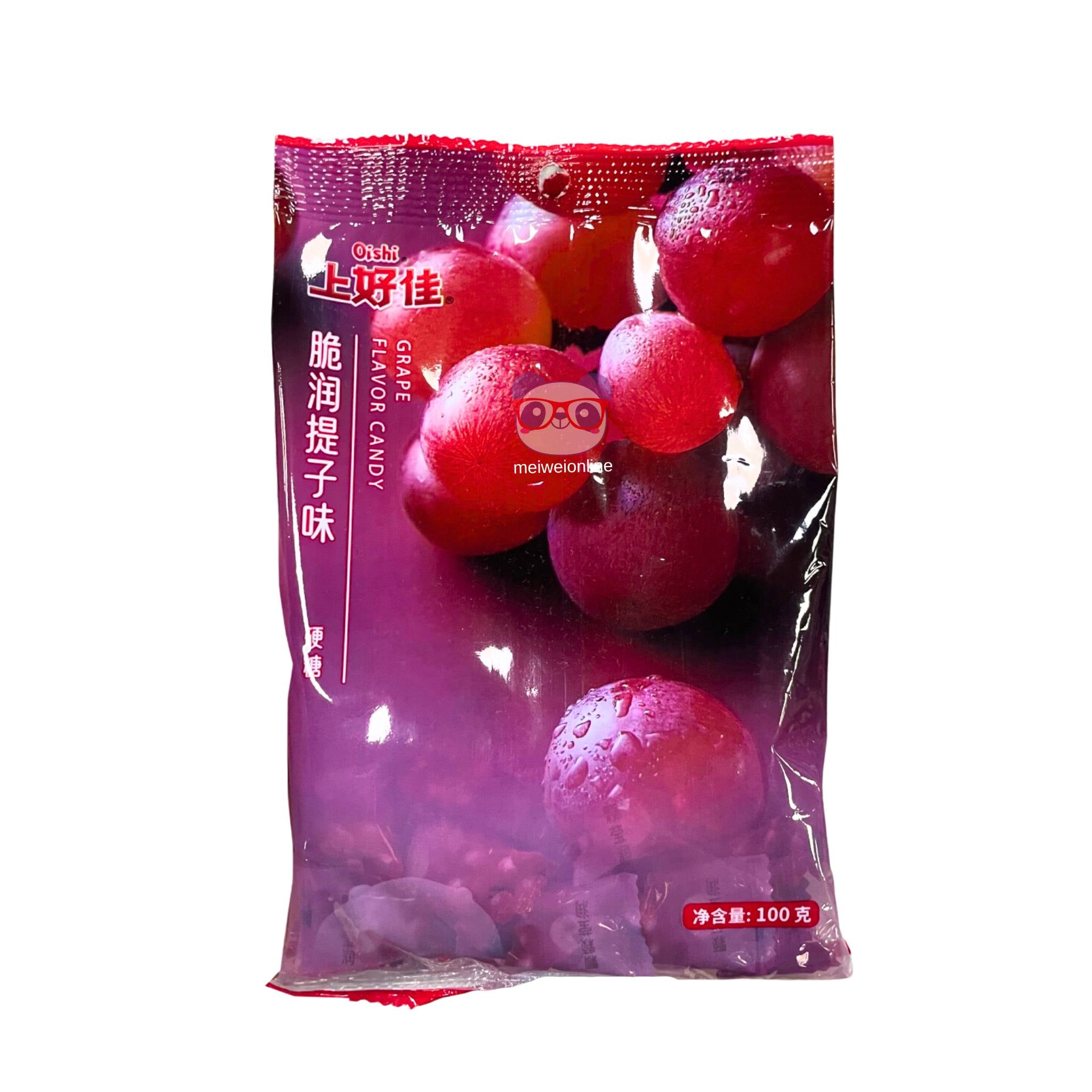 Bala de uva Oishi 100g