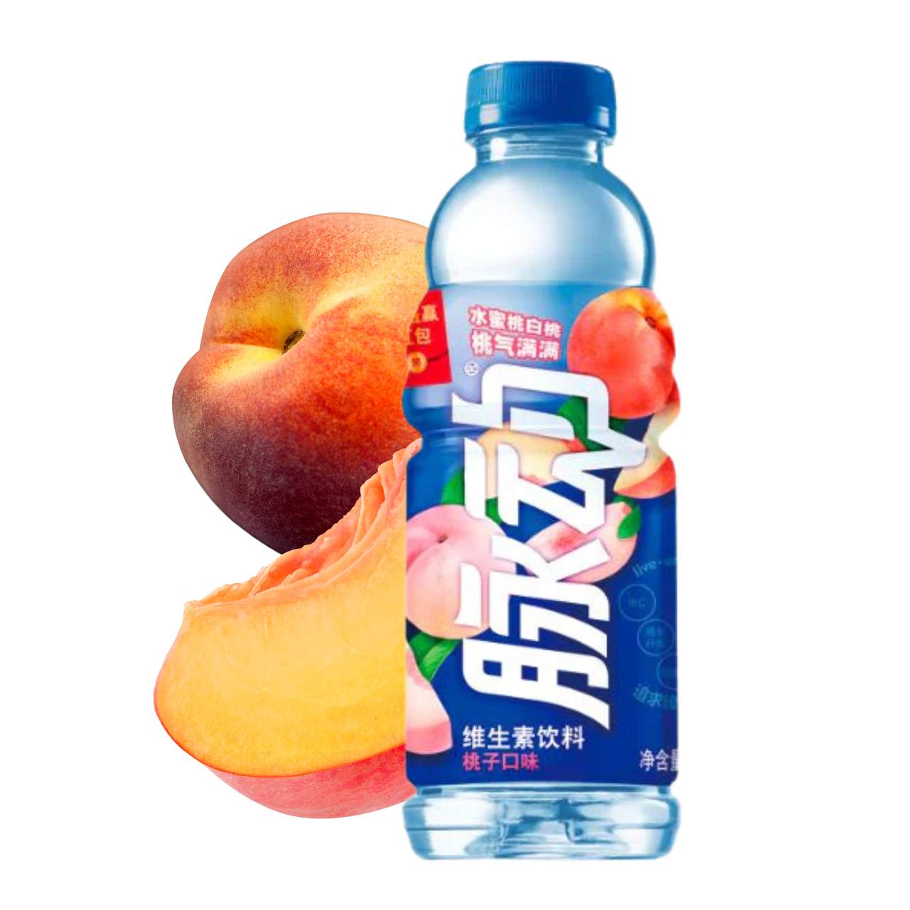 Bebida de vitaminas sabor pêssego - Mizone 600ml