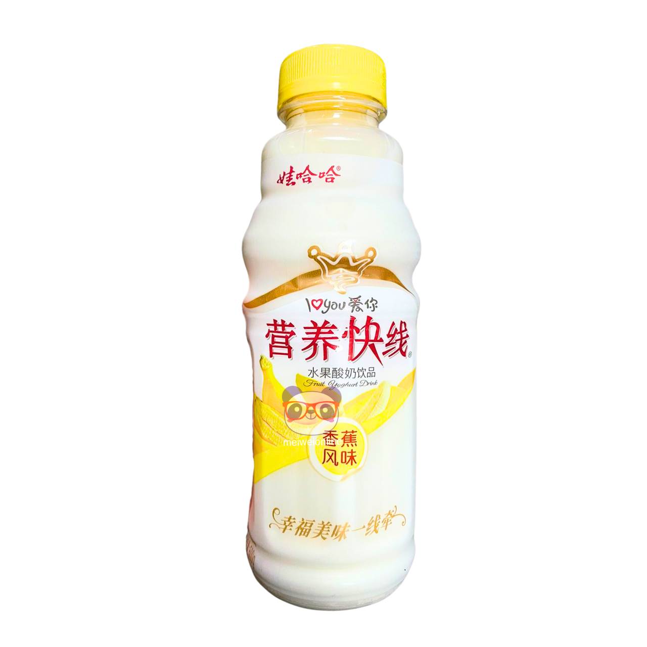 Bebida de iogurte de banana - Wahaha 500ml