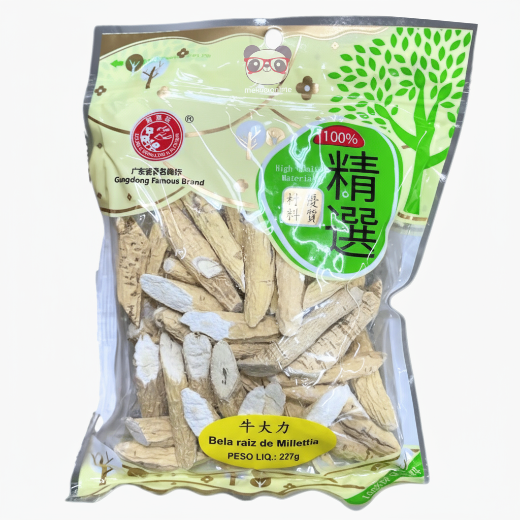 Bela Raiz de Millettia 227g –  牛大力 Erva Medicinal Tradicional Chinesa