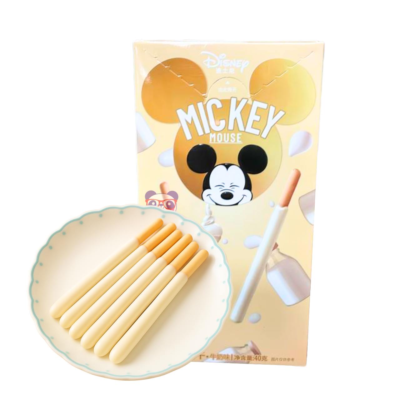 Biscoitos palitos sabor leite Mickey - Disney 40g
