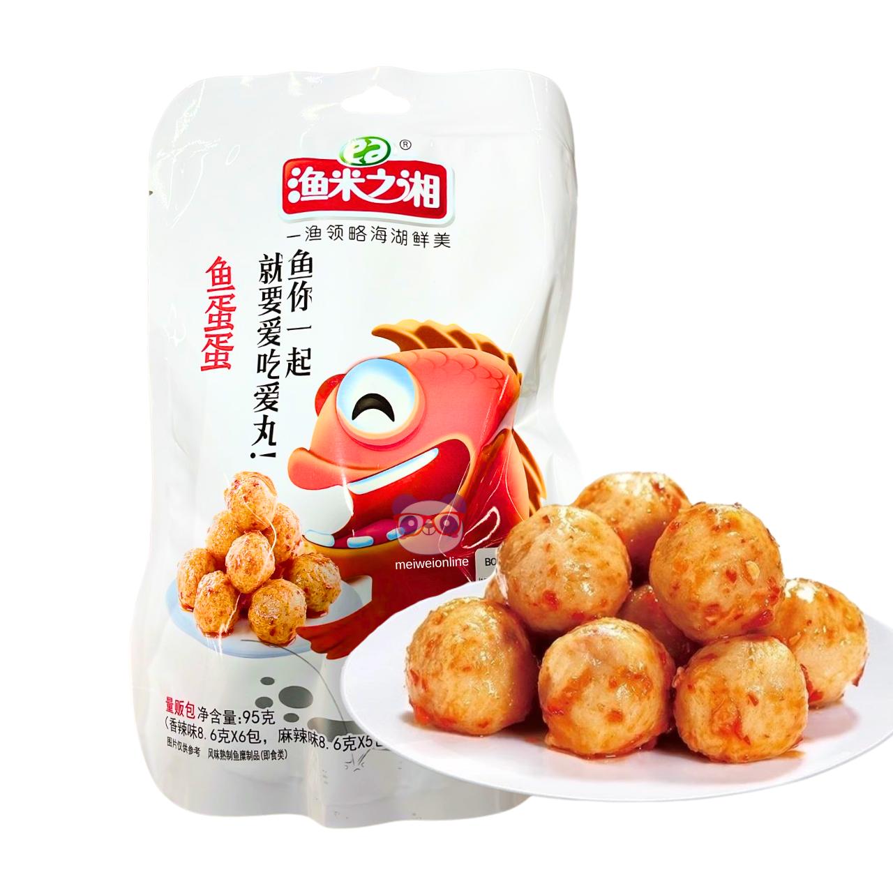 Bolinho de peixe picante - Yu Mi Zhi Xiang 95g