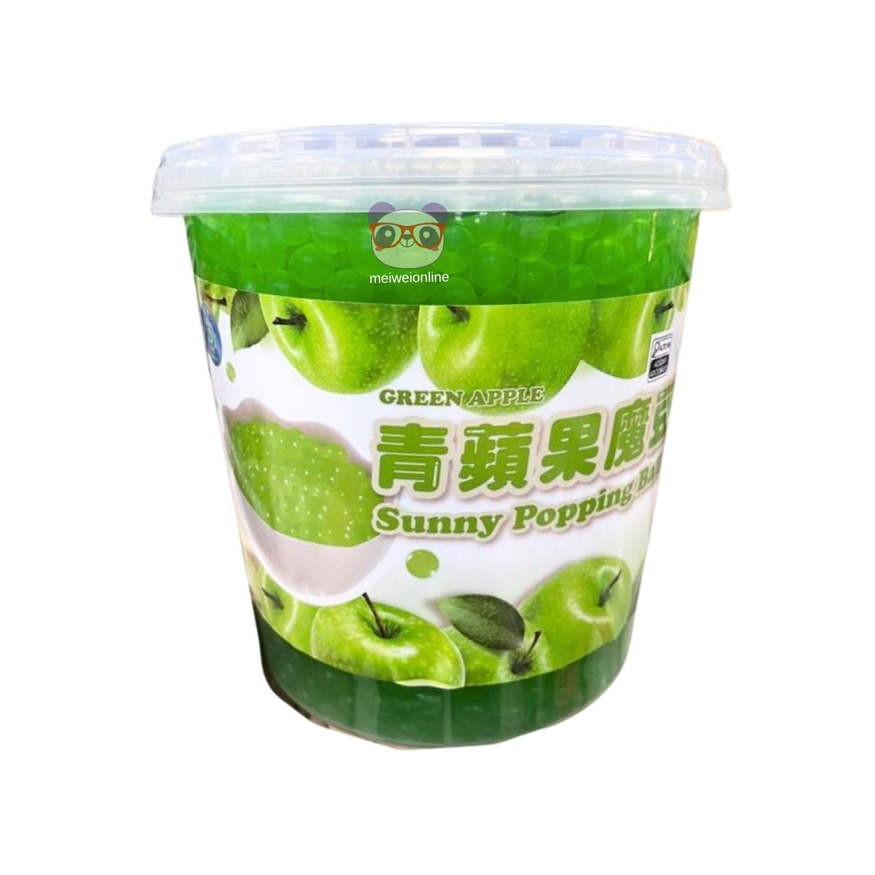 Bolinhas Explosivas (Popping boba) Bubble Kill Sabor Maçã Verde 3,4kg