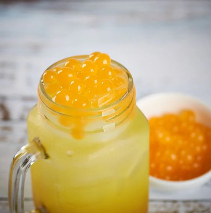 Bolinhas Explosivas (Popping Boba) Bubble Kill sabor laranja - Guangxi 1,25kg