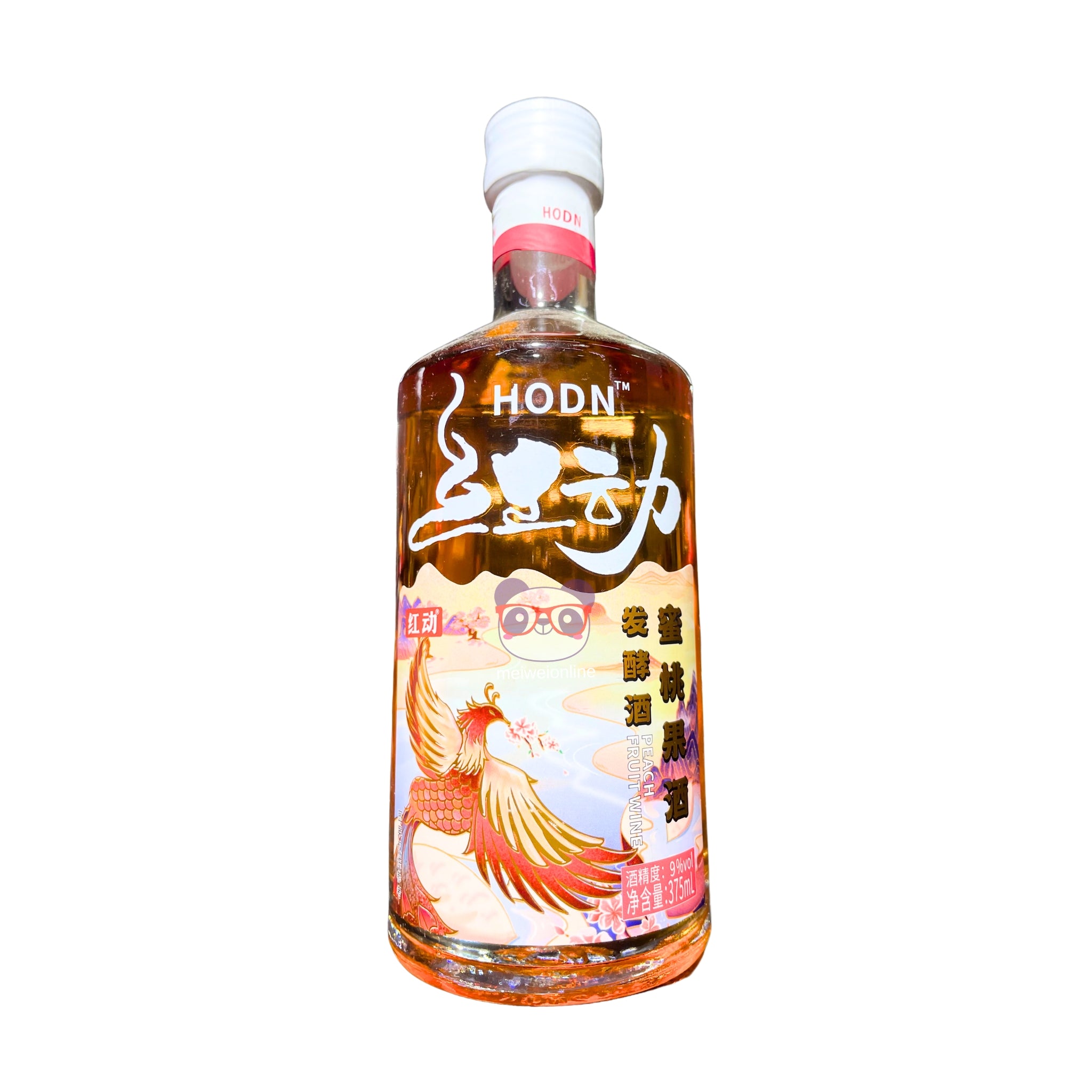 Vinho fermentado de pêssego - Hodn 375ml