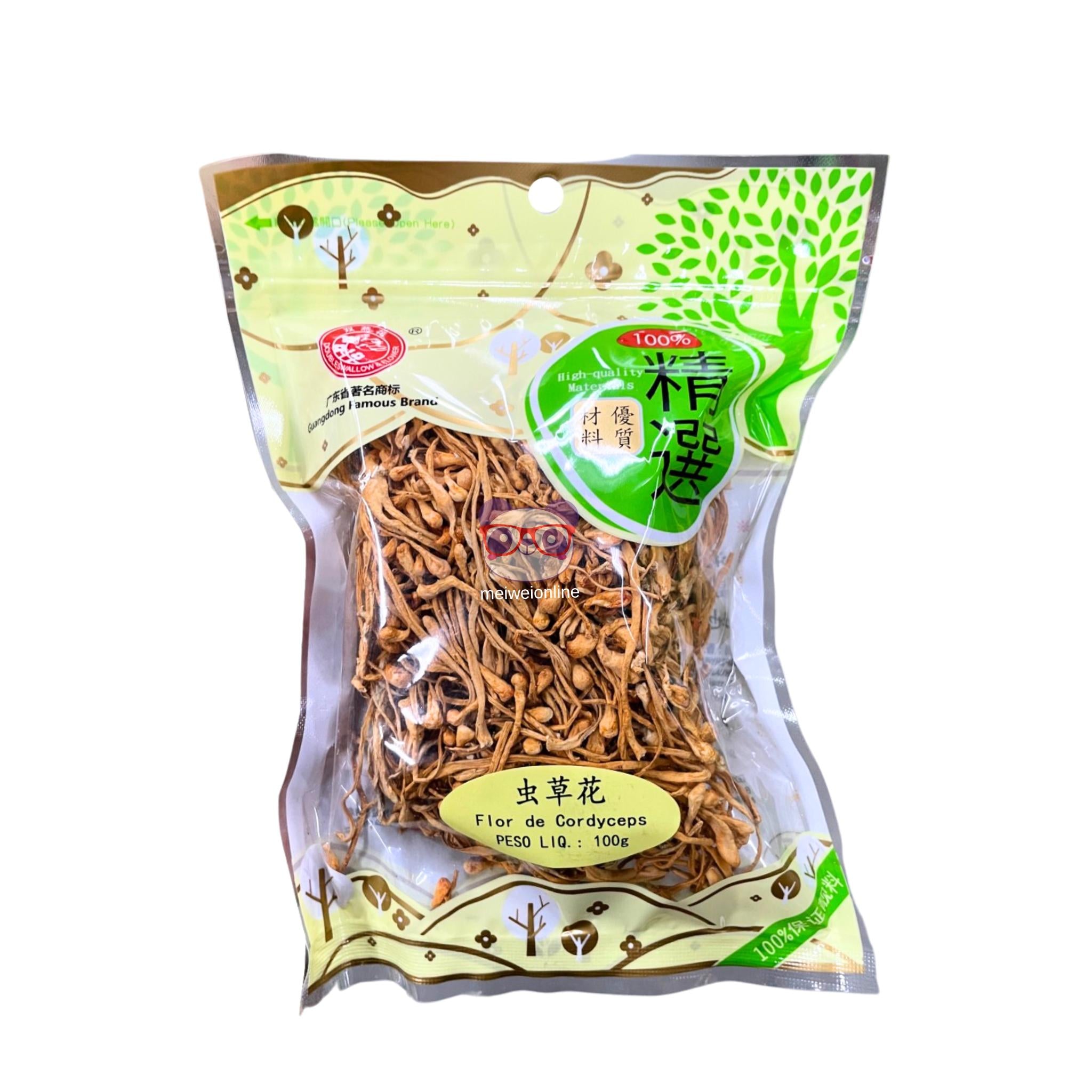 Cogumelo Cordyceps desidratado - Guangdong 100g