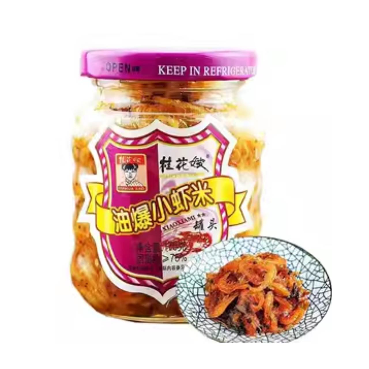 Camarão frito em óleo - GuiHua Sao 170g