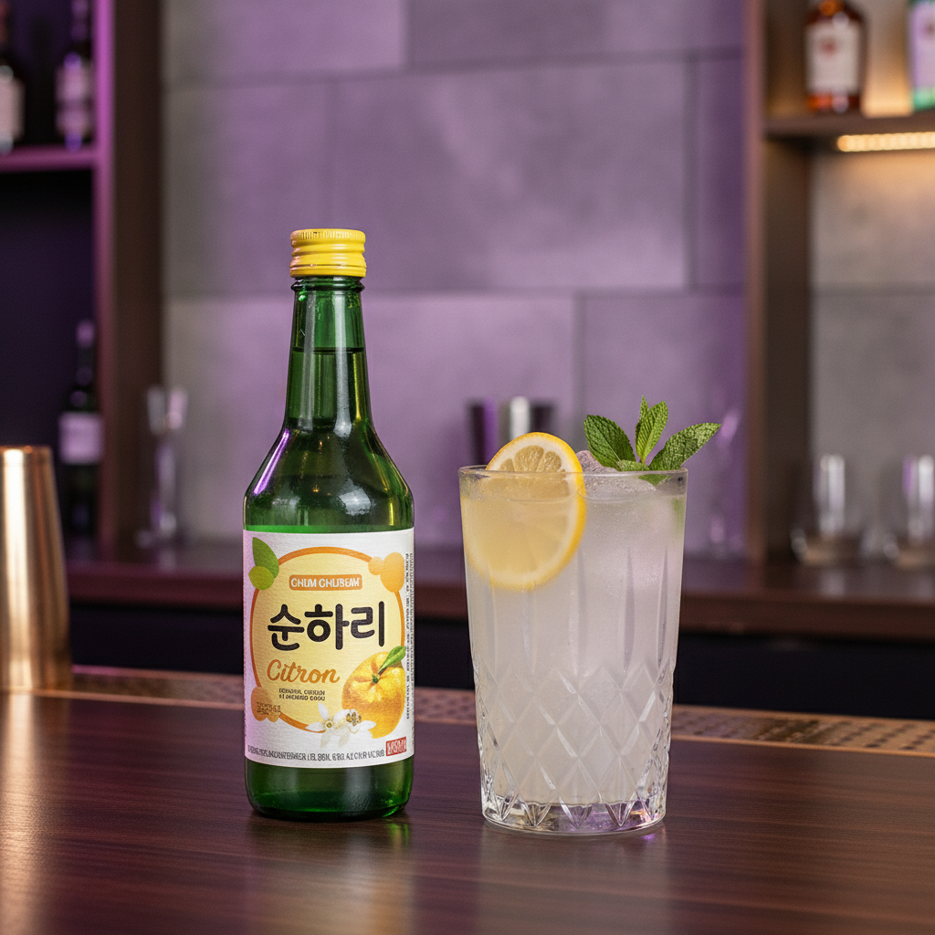Soju sabor Citron Cidra - Chum Churum 360ml