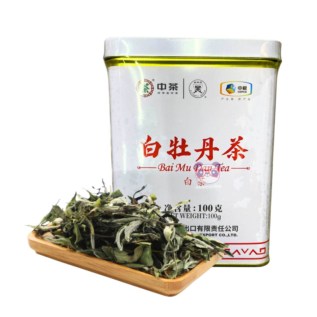 Chá branco Bai Mu Dan - Fujian Tea 100g