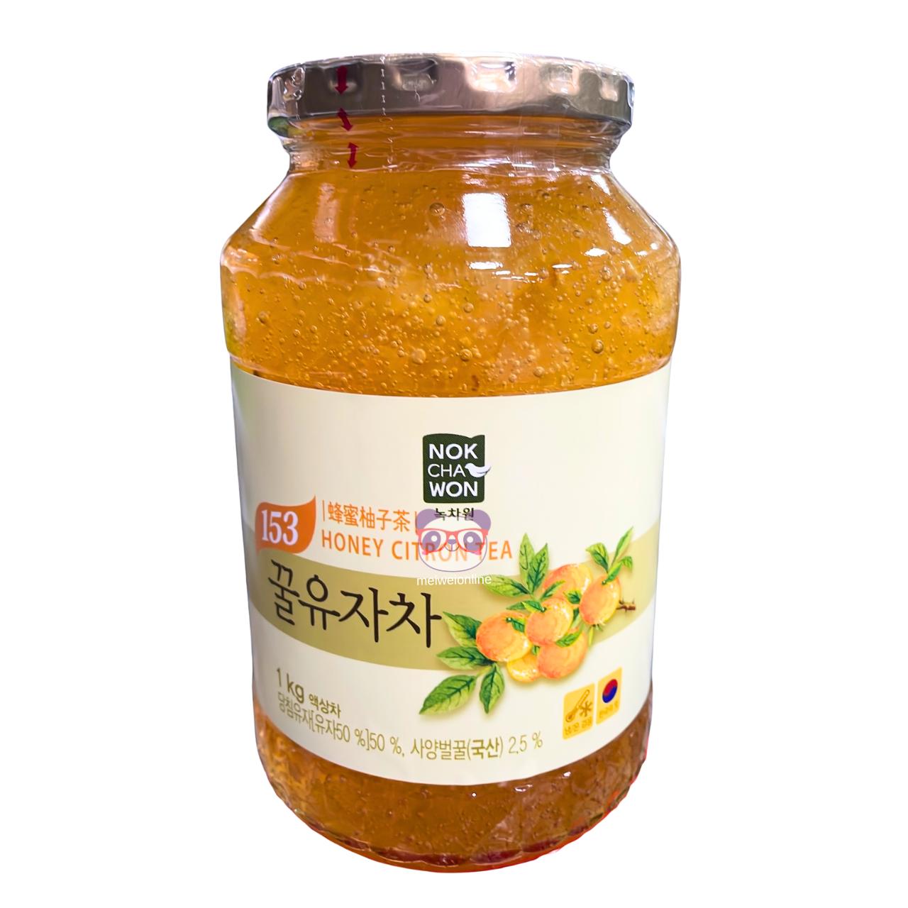 Chá Coreano de mel e cidra Yuzu - NokChaWon 1kg