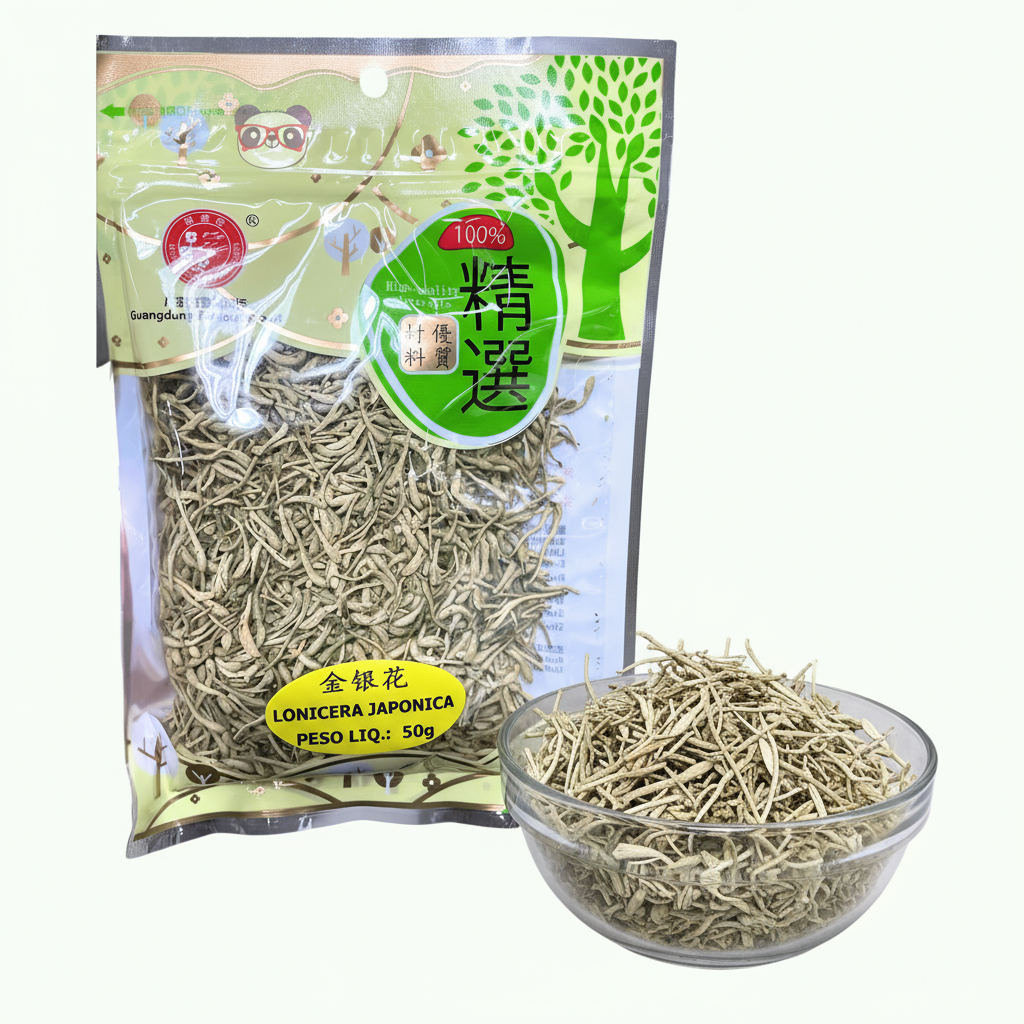 Chá de Flor de Lonicera Japonica 50g  - 金银花