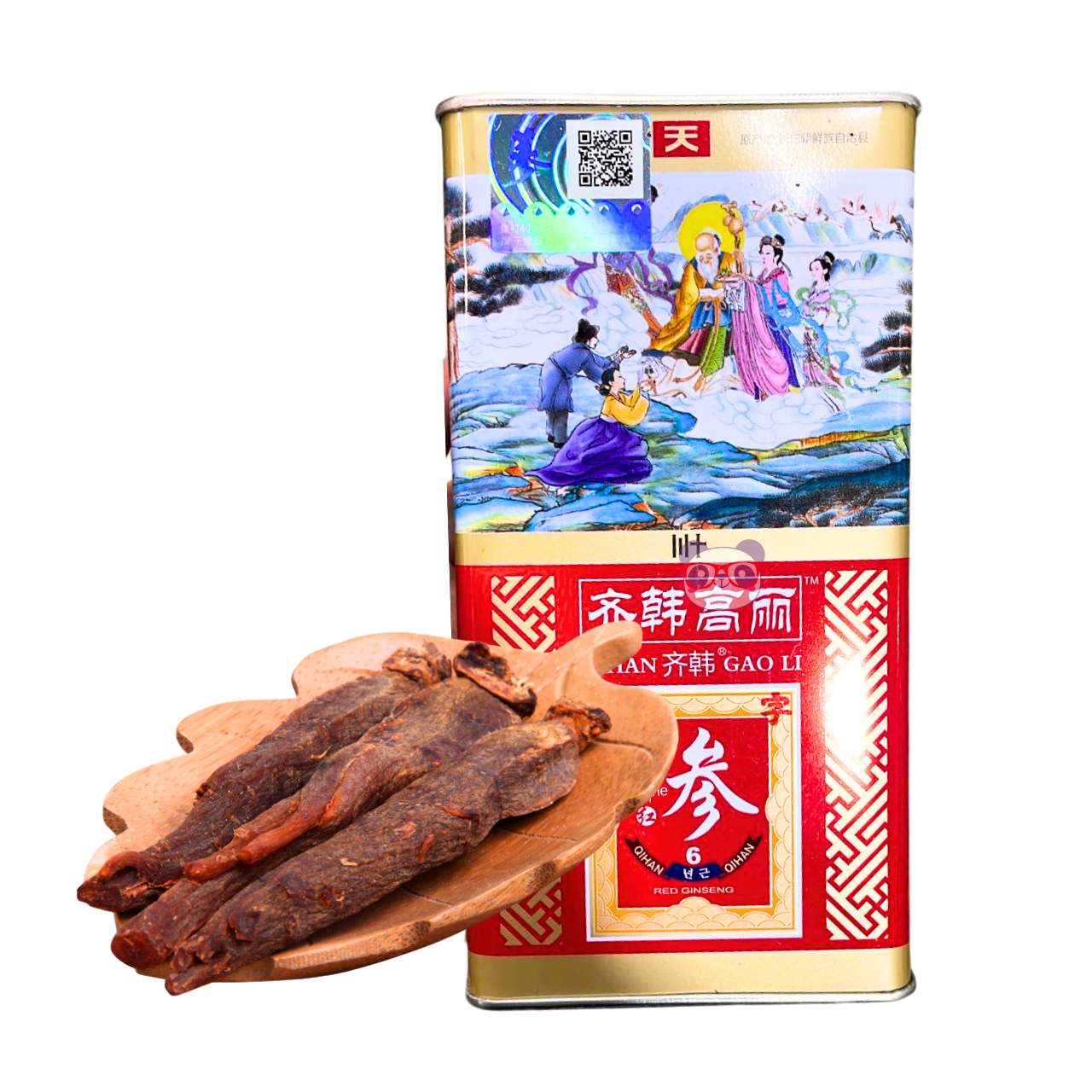 Chá Ginseng vermelho coreano - Qihan Gao Li 75g