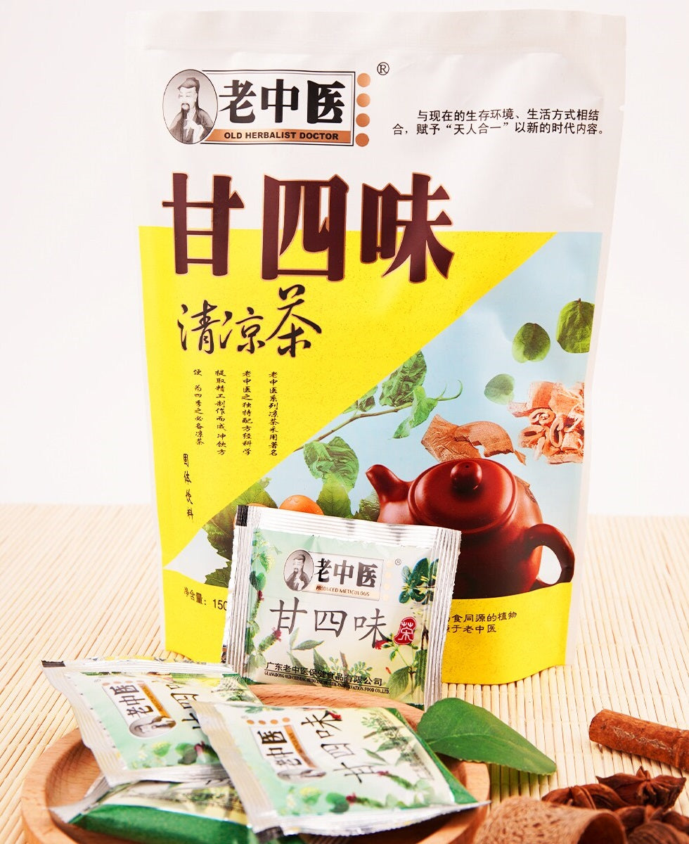 Chá preto com ervas chinesas - Old Herbalist Doctor 150g