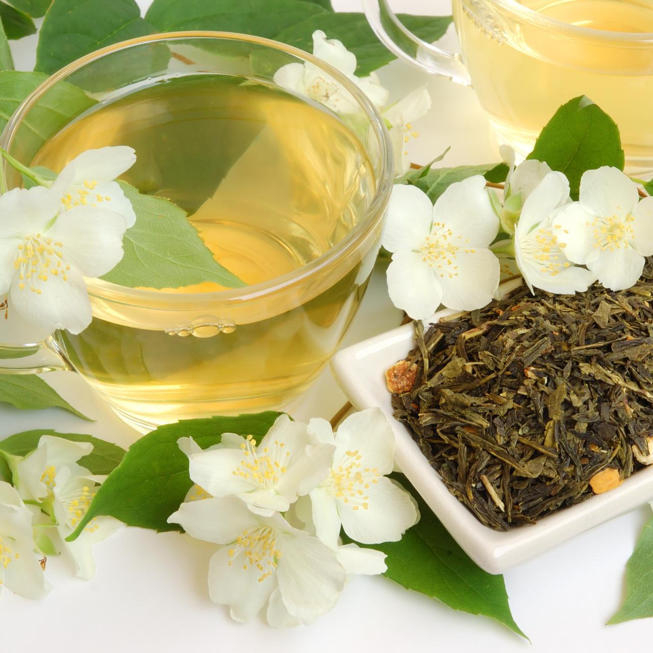 華福もち未 Chá de Jasmim Zhen Gong Fu 160g | 茉莉花茶 Chá Floral Chinês Aromático