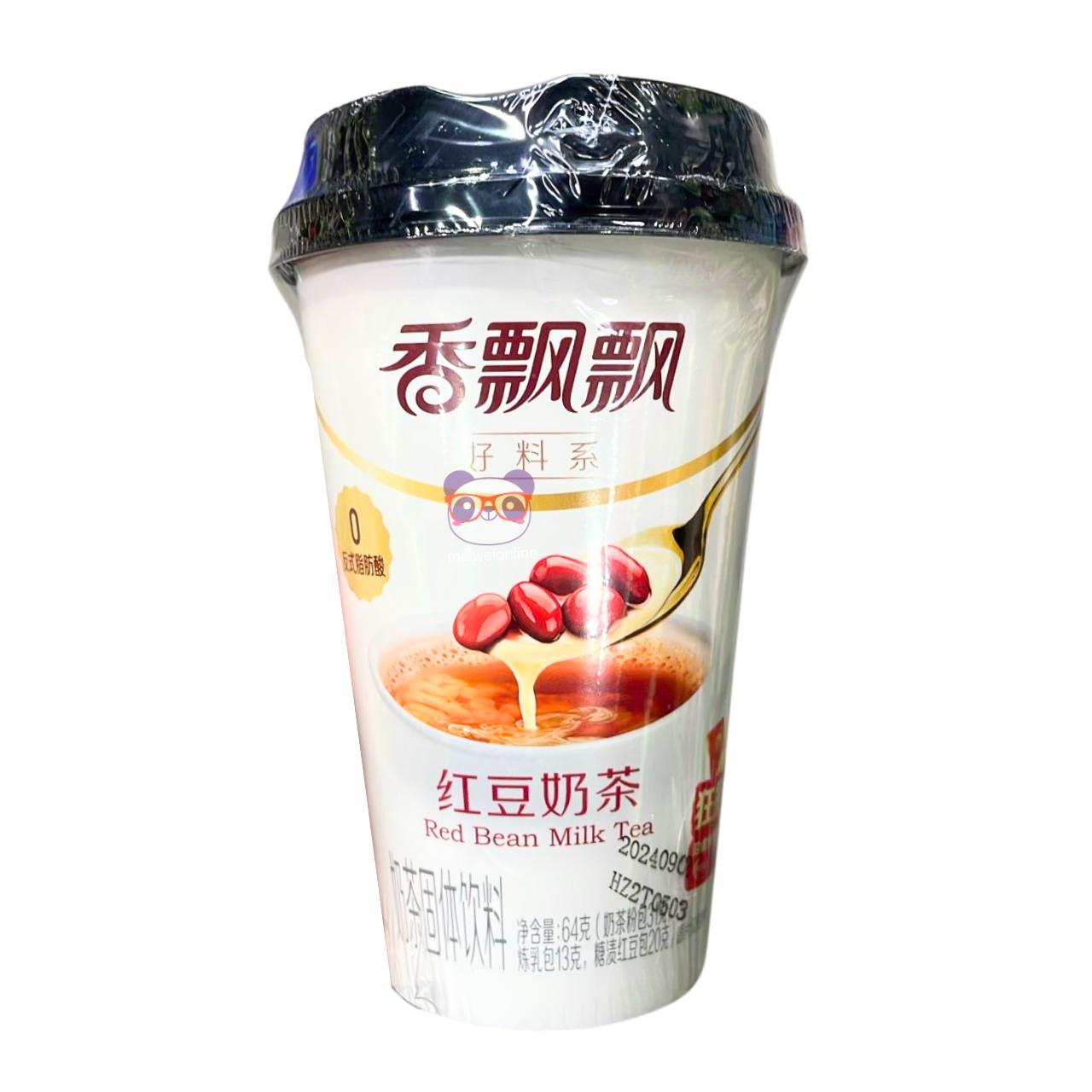 Chá com leite solúvel com Feijão Azuki - Xiang Piao Piao 64g