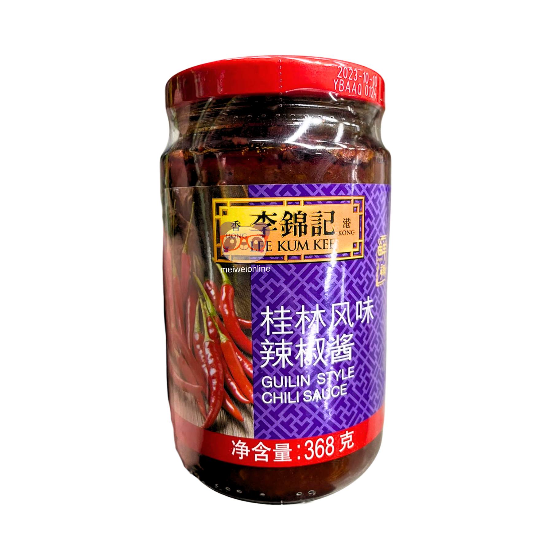Molho de pimenta estilo Guilin (Guilin Chili Sauce) - Lee Kum Kee 368g