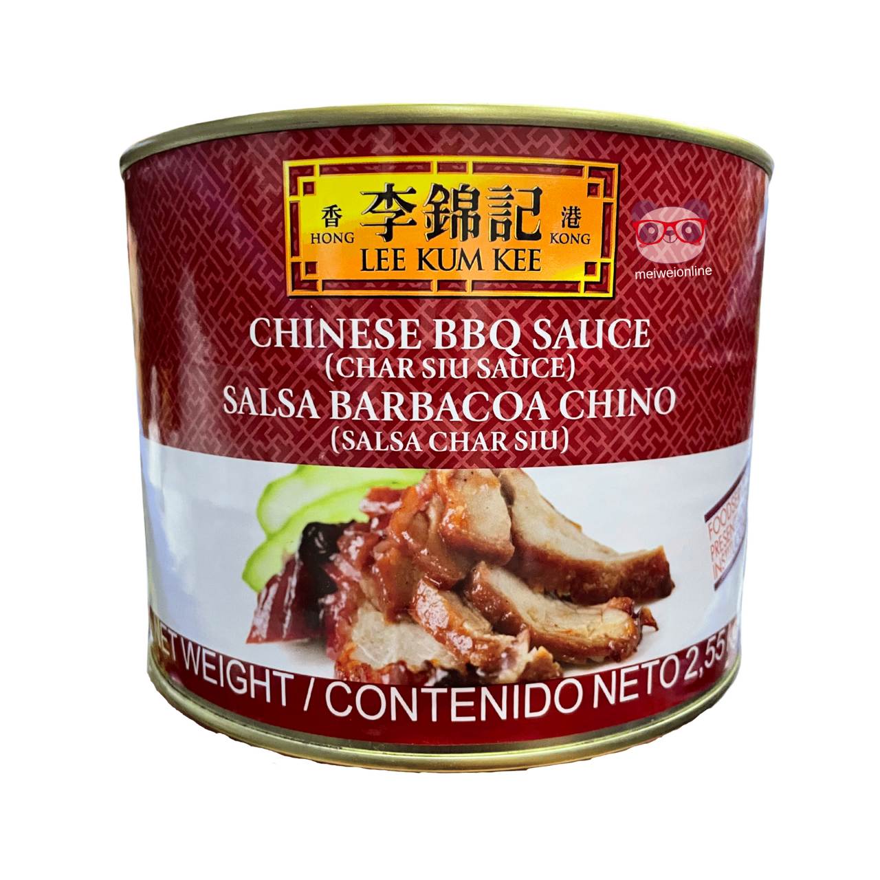 Molho de churrasco Char Siu (李锦记叉烧酱) - Lee Kum Kee 2.55kg