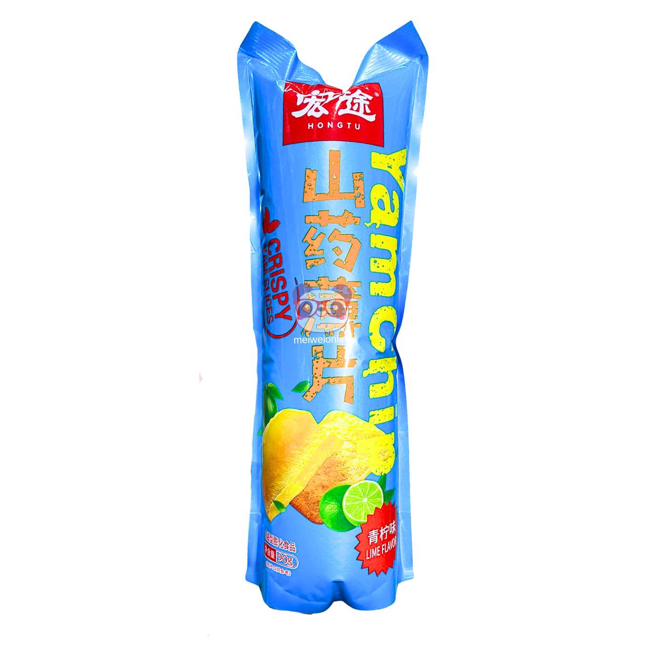 Chips de inhame sabor limão - HongTu 90g