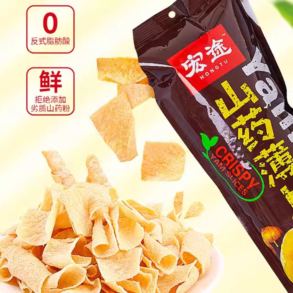 Chips de inhame sabor frango - HongTu 90g