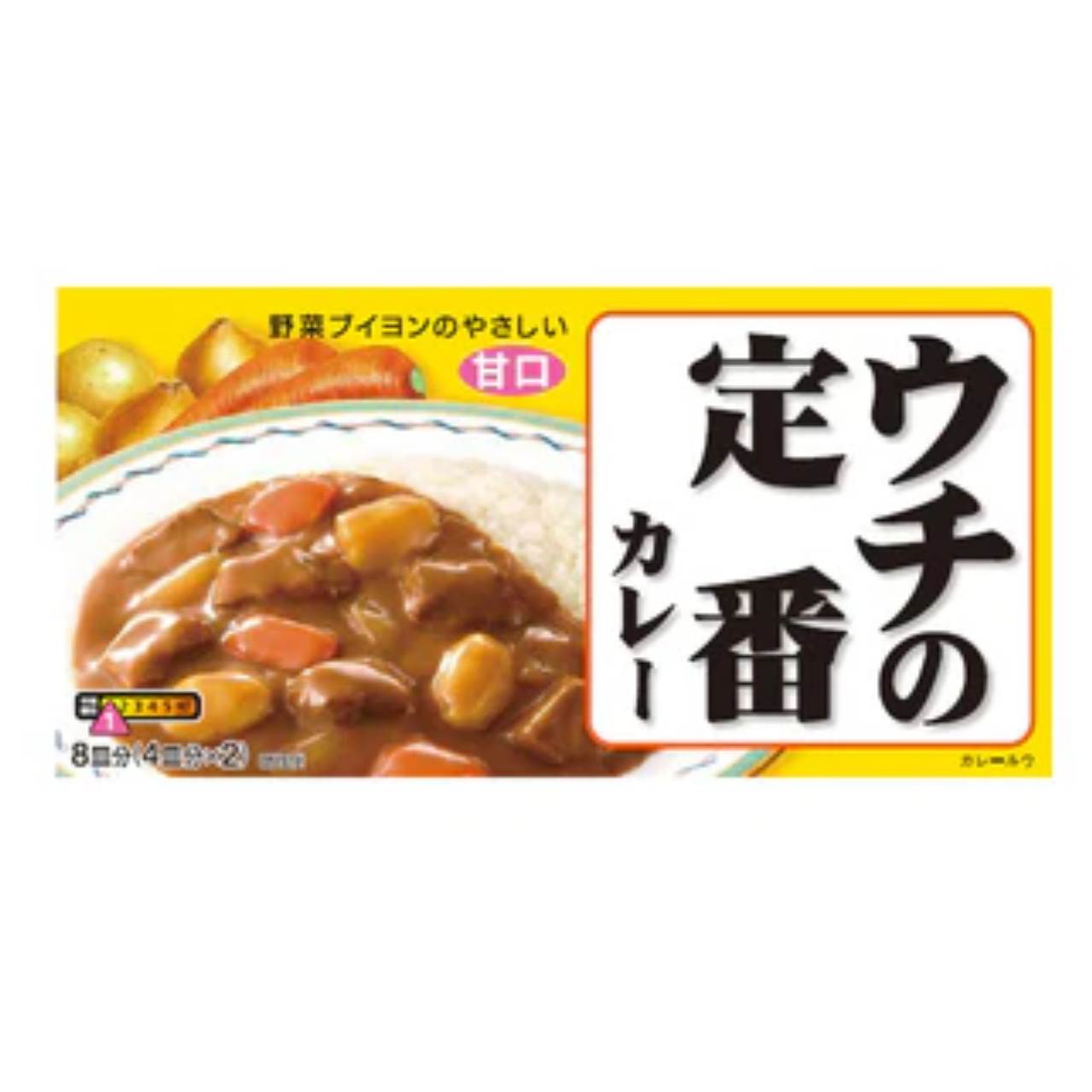 Curry Japonês adocicado (tablete) - Daiso 140g