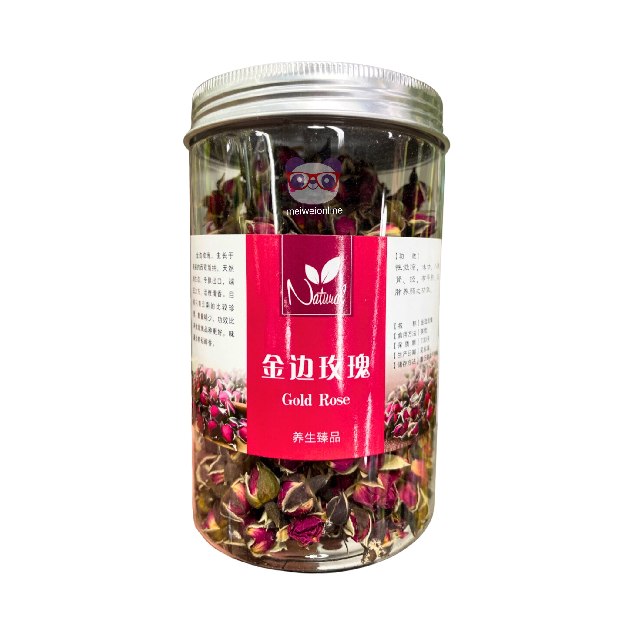 Chá de rosas secas Phnom Penh Natural 100g