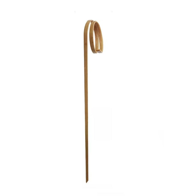 Espetinho de Bambu Anel 10cm - 100 Unidades