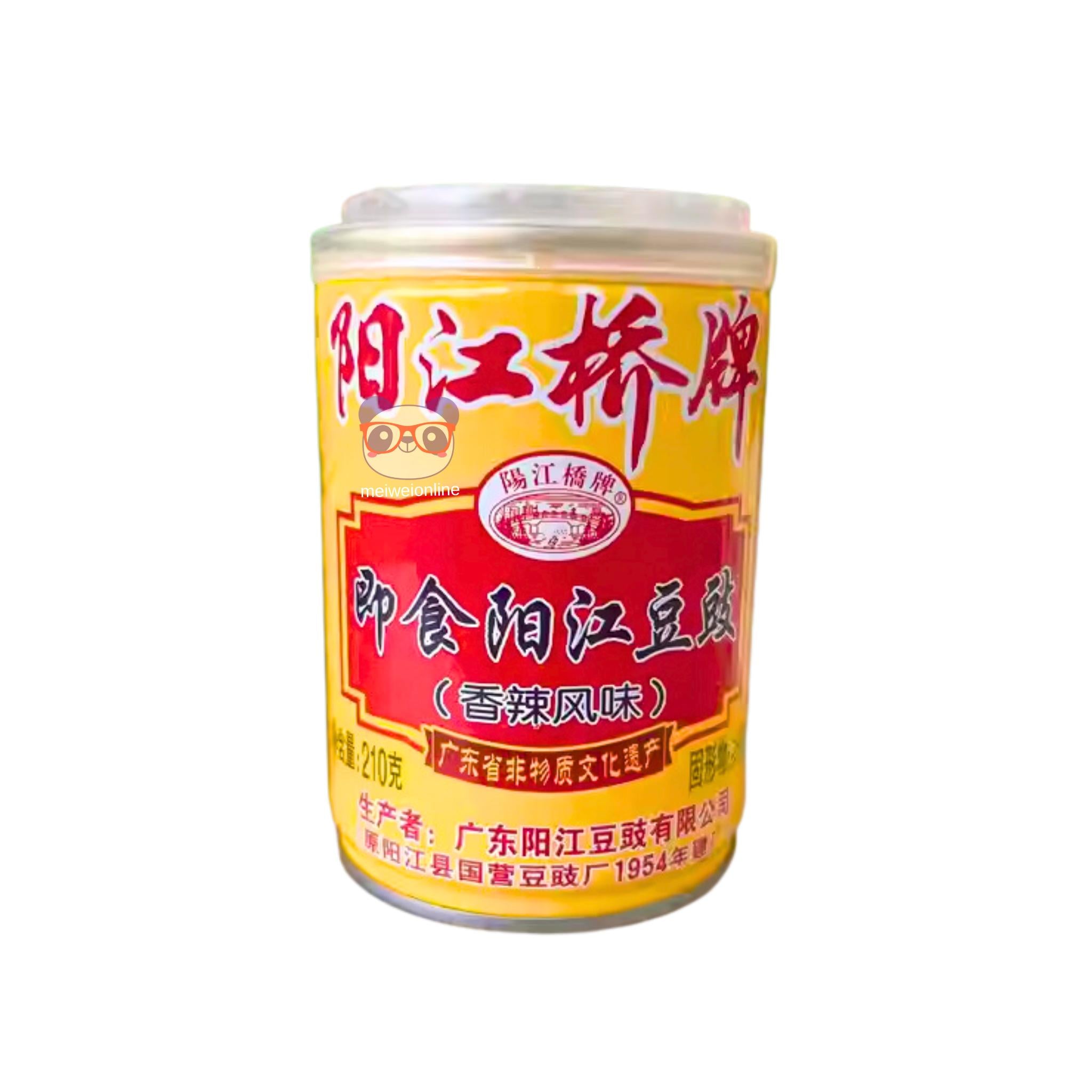 Molho instantâneo Yangjiang Douchi sabor pimenta 210g