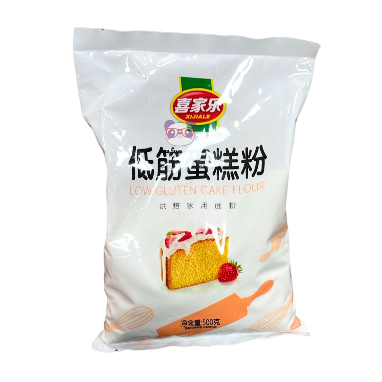 Farinha para bolo com baixo teor de glúten - Xijiale 500g