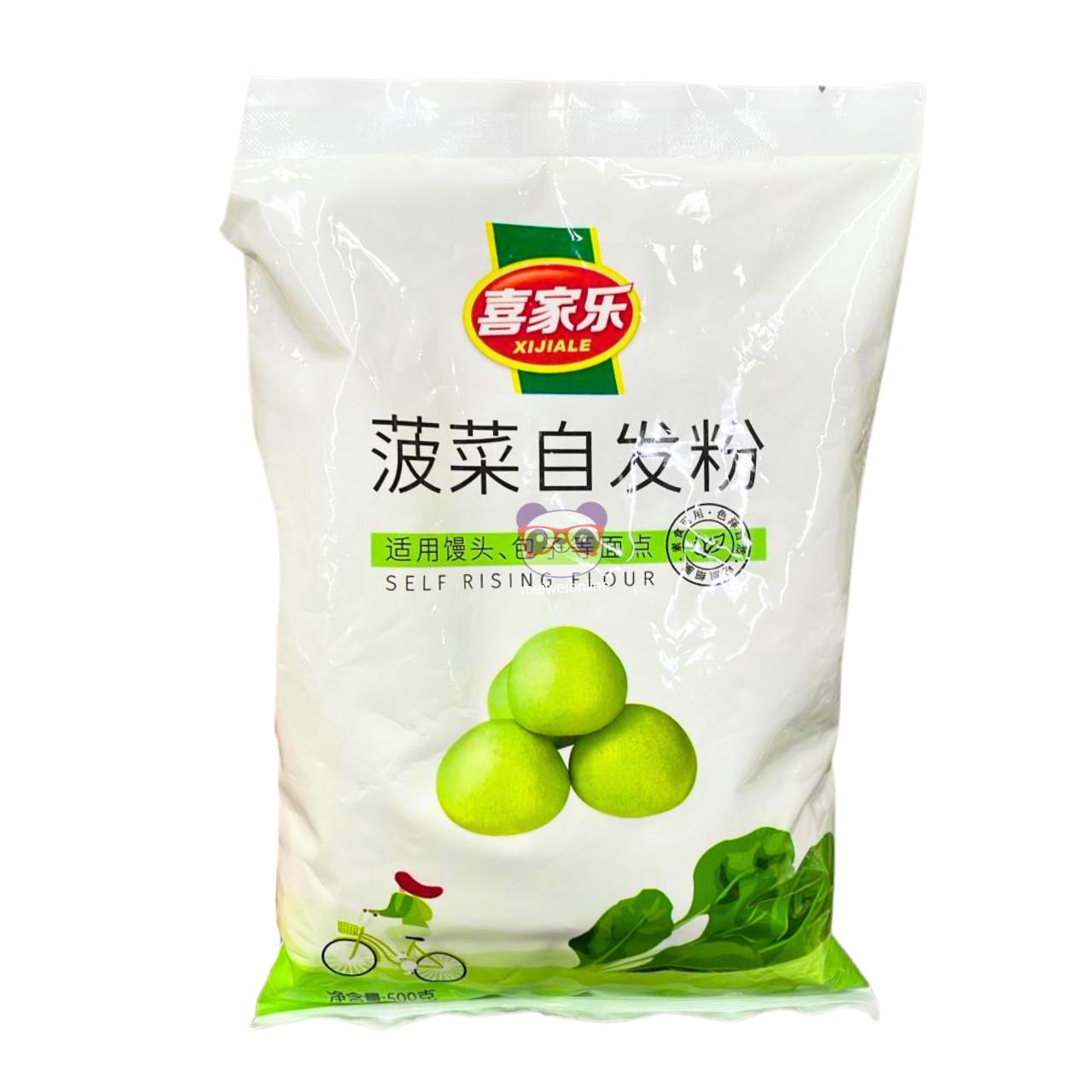 Farinha de espinafre com fermento - Xijiale 500g