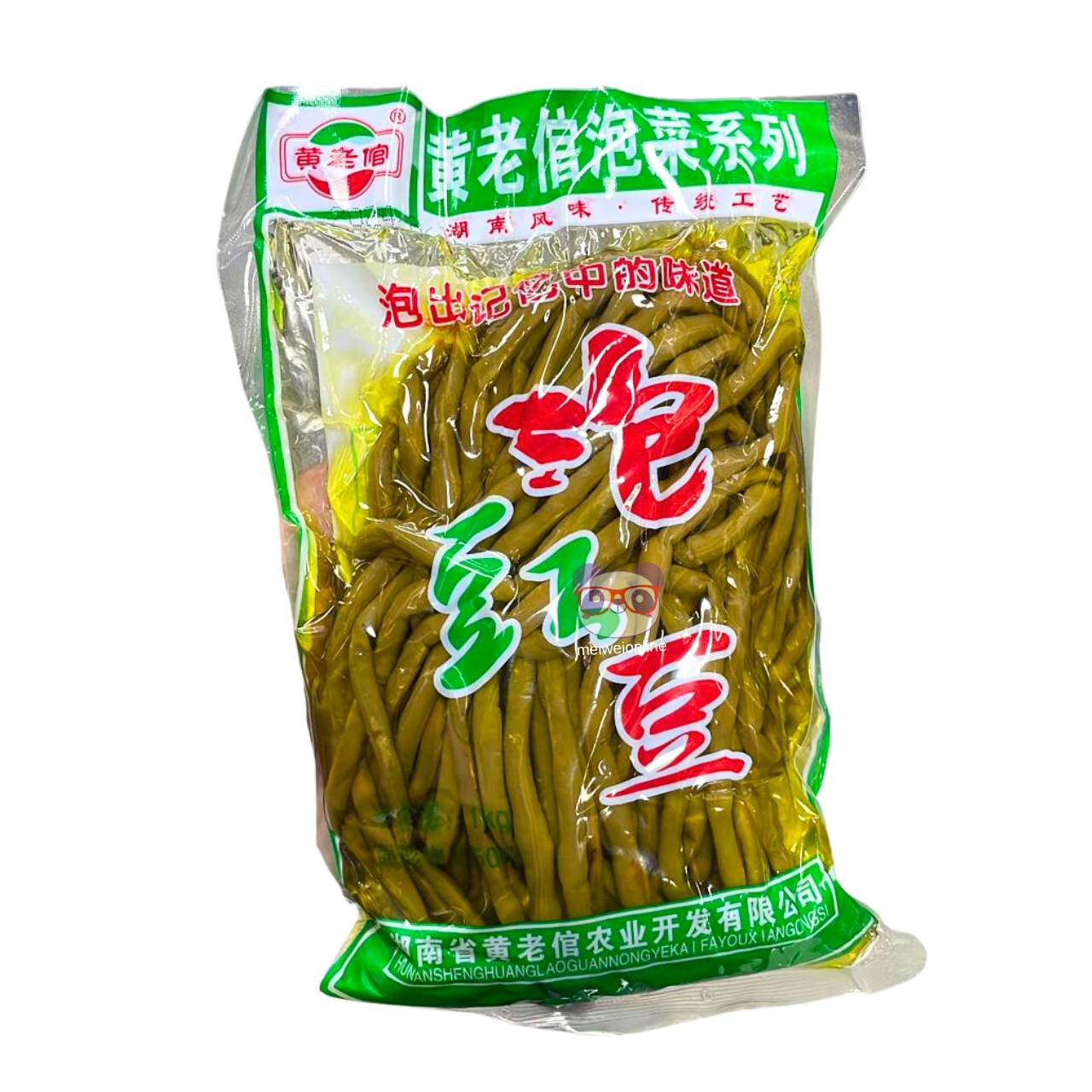 Feijão-caupi em conserva azeda - Huang Laoguan 1kg