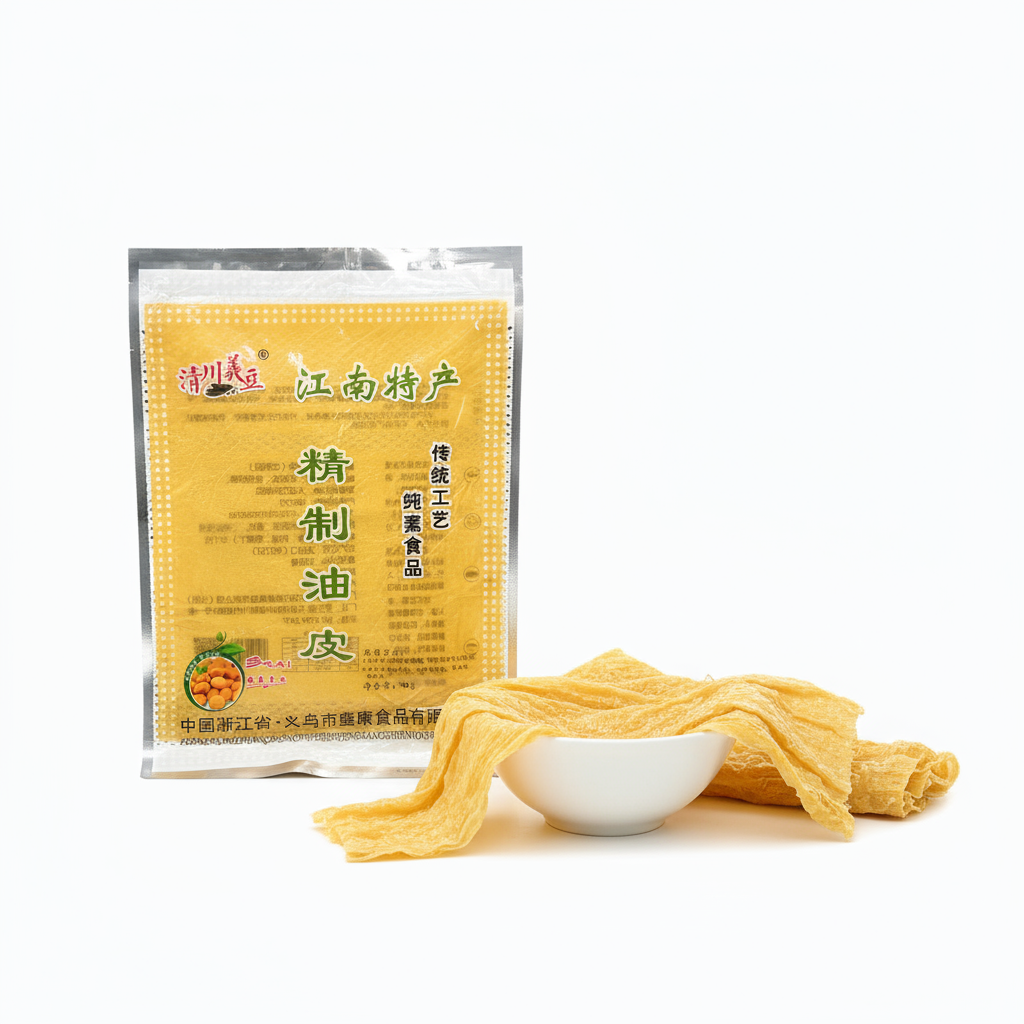 Folha de Tofu Fermentado Xiangda 120g - 腐皮