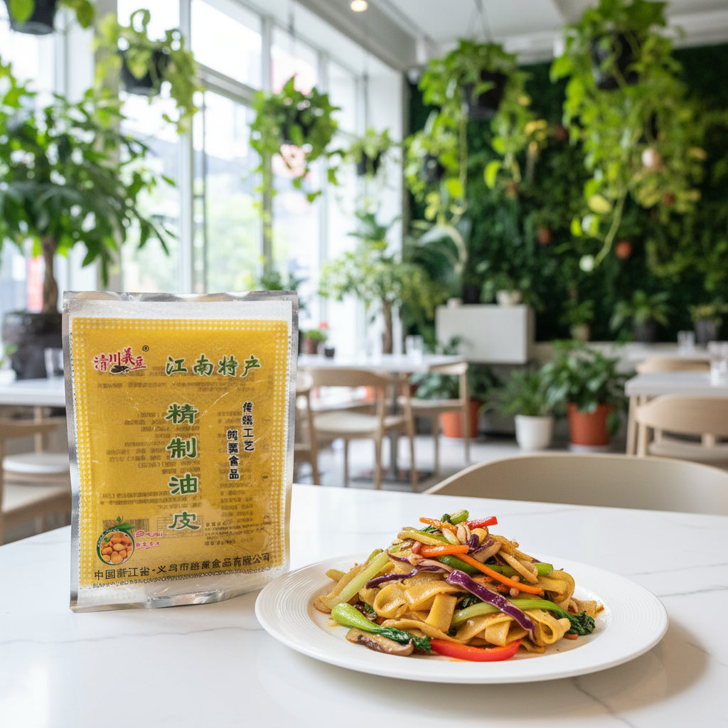 Folha de Tofu Fermentado Xiangda 120g - 腐皮