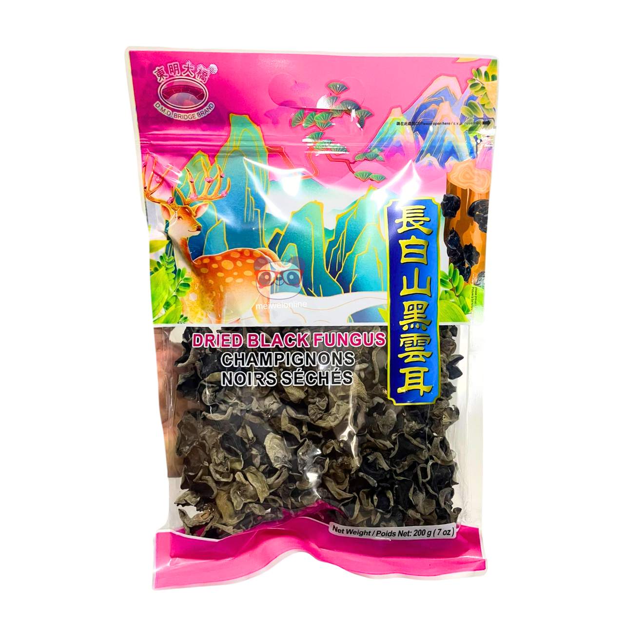 Cogumelo Orelha de pau (Black Fungus) - D.M.D Bridge 200g