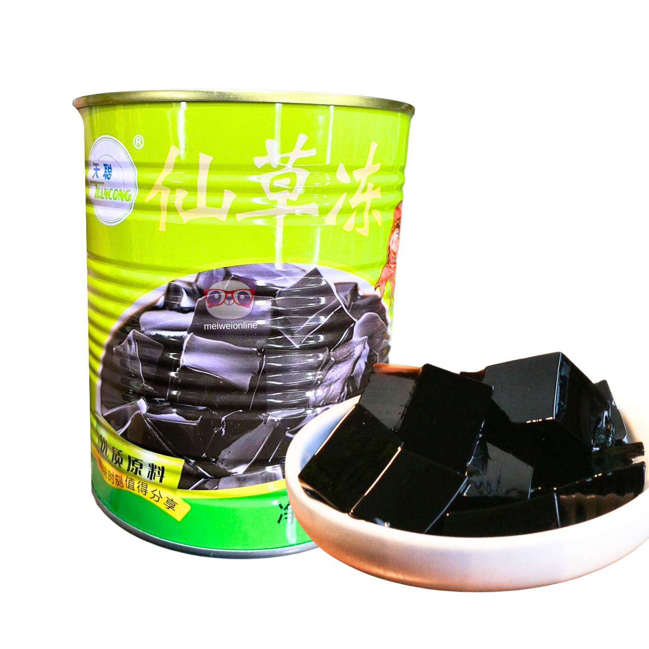 Gelatina preta de ervas - Tiancong 800g