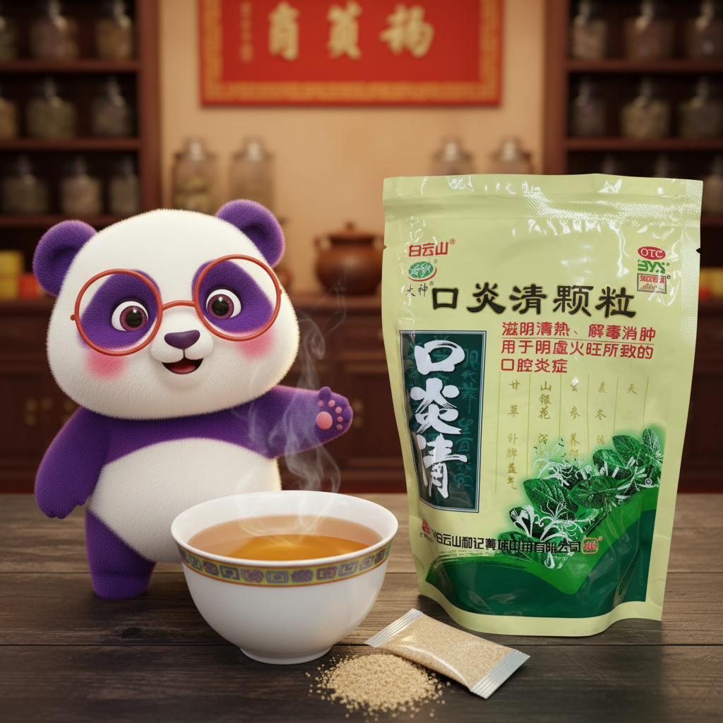 Grânulos Kou Yan Qing - Hover com contexto