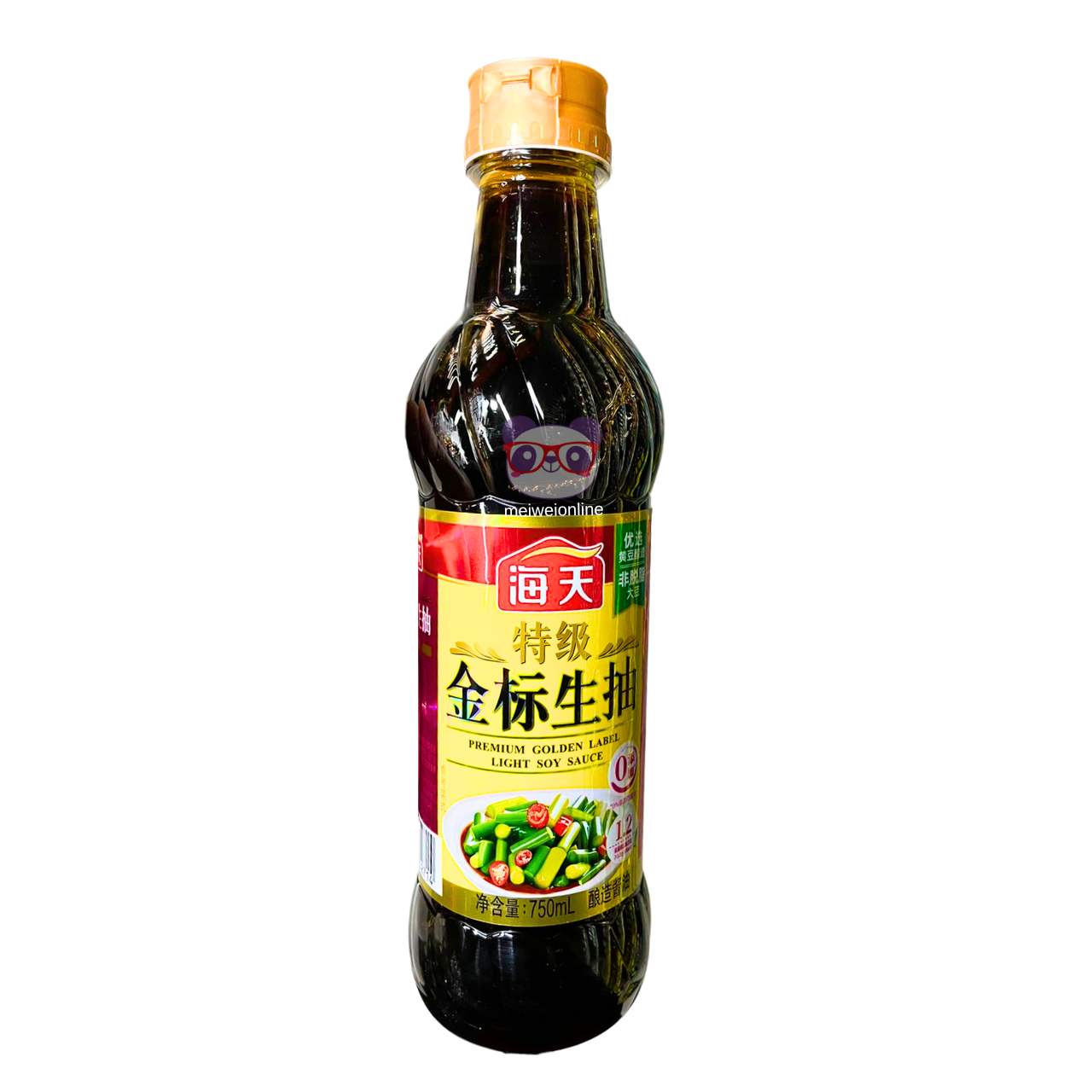 Shoyu Molho de soja Light Premium Golden Label - Haday 750ml