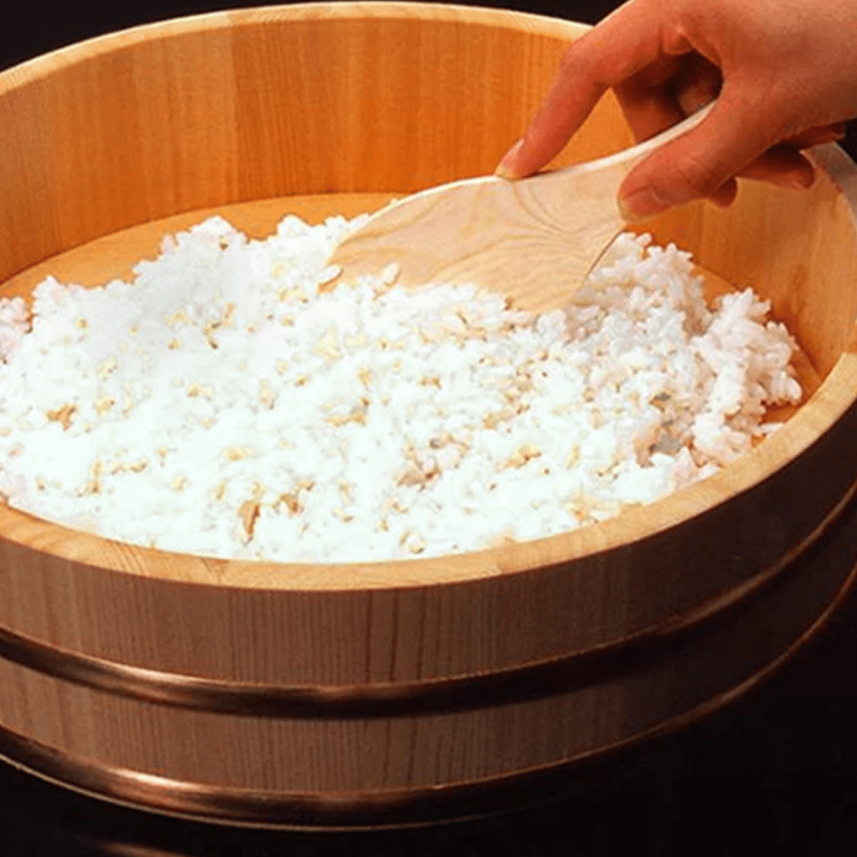 Hangiri/Handai Bandeja de Madeira para arroz - 32cm