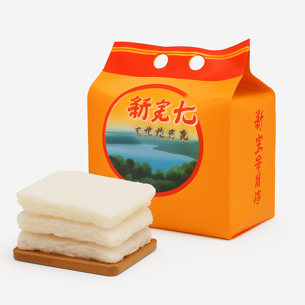 Mei Wei: Macarrão de Arroz Premium（霸王花精品米粉）- Ba Wang Hua 900g - Embalagem em Fundo Branco