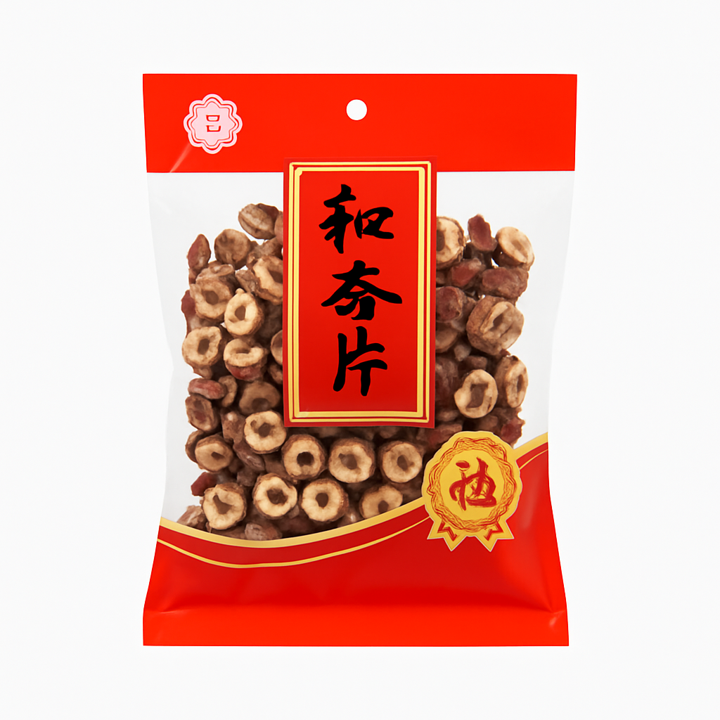 Mei Wei: Tâmaras Secas Fatiadas（红枣片）- YFY 150g - Embalagem em Fundo Branco